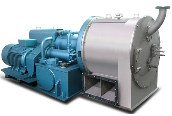 Calidad  Two Stage Piston Pusher Centrifuge Machine Sea Salt Dewatering Separation Processing Fábrica