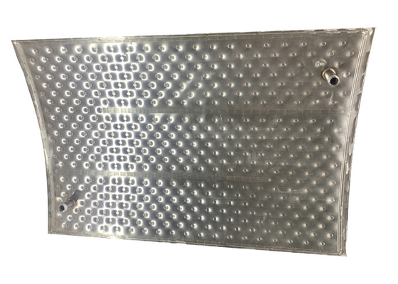 El laser de la chaqueta de la placa de la almohada de SS316L soldó con autógena 1500L farmacéutico