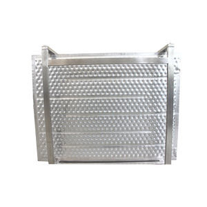 Evaporador de placa de transferencia de calor de almohada de acero inoxidable Inmersión de alta eficiencia