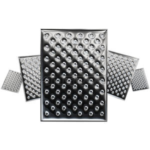 Placa de almohada de intercambiador de calor de acero inoxidable personalizada para uso industrial