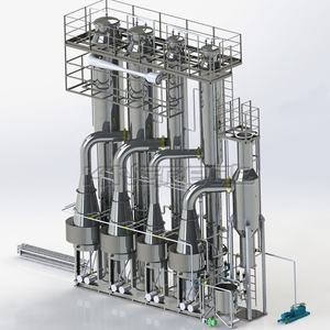 Sistema de evaporación de refinado de cristal de sal línea de planta para la sal de mesa