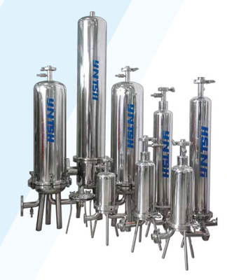 Filtro de hojas de presión vertical industrial SS304 para productos químicos