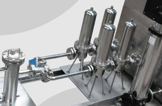 Equipo de filtración de vacío de aire SS304 en diferentes industrias