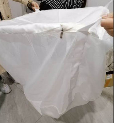 Bolsa de filtro de líquido soldada con anillo de plástico para el tratamiento industrial del agua