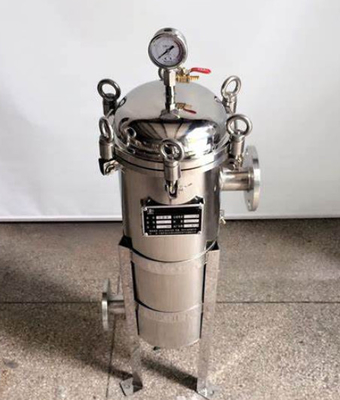 Máquina de filtración de agua industrial de acero al carbono Durable con características de seguridad