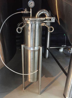 Máquina de filtración de agua industrial de acero al carbono Durable con características de seguridad