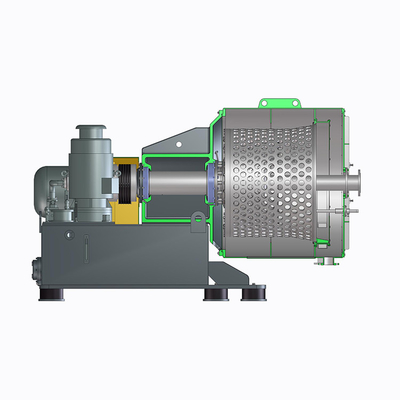 Separación automática de pantalla oscilante Centrifugadora Producción continua de sal marina