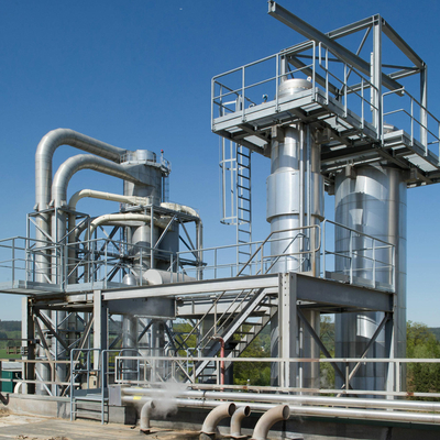 Evaporador MVR de rango de temperatura personalizado para el proceso de evaporación eficiente en energía