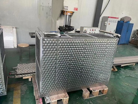 Placa de almohada de baja temperatura con una construcción de alta durabilidad