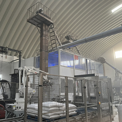 Planta de refinería mecánica de sal para la producción de sal de mesa