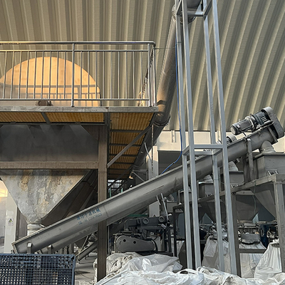 Línea de producción de sal de alta capacidad con trituradora centrífuga secadora