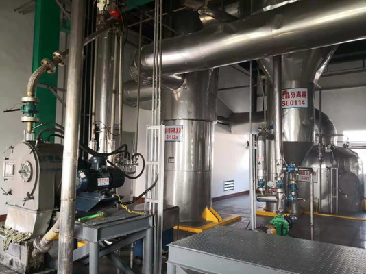 CE de la cristalización del evaporador de la MVR del cloruro sódico 12T/H