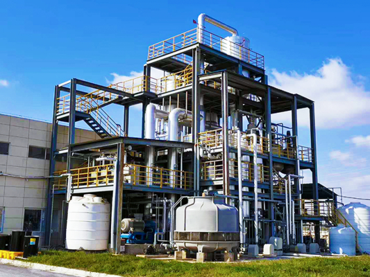MVR Sistemas de evaporación MEE Soluciones EPC llave en mano Energía más baja Tiempo de actividad más alto