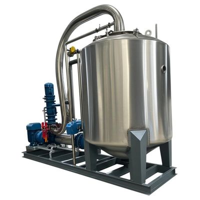 Evaporador MVR de rango de temperatura personalizado para el proceso de evaporación eficiente en energía