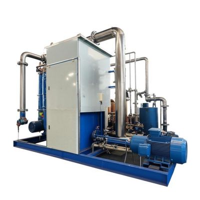 Evaporador Mvr de salmuera de circulación forzada continua de 440 V para desalinización de agua de mar