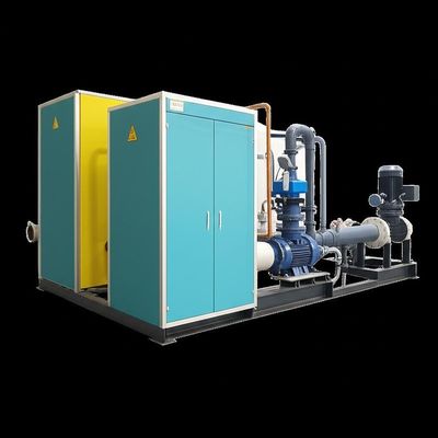 Aguas residuales líquidas cero de la descarga de la MVR del evaporador del motor ahorro de energía del PLC