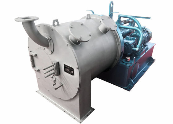 Centrifugadora perforada de la cesta de 2 etapas de la centrifugadora continua del empujador