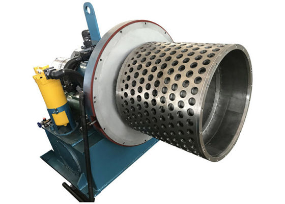 Tipo de empujador máquina de la centrifugadora de la sal para la desecación de la sal