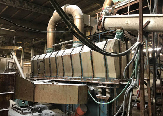 Linea de producción de sal de mar de refinado de sal de roca cruda con equipo completo
