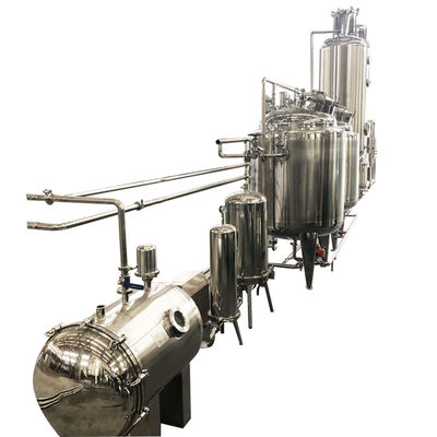 máquina de la extracción de 1500Lbs CBD, etanol del equipo de la extracción de CBD