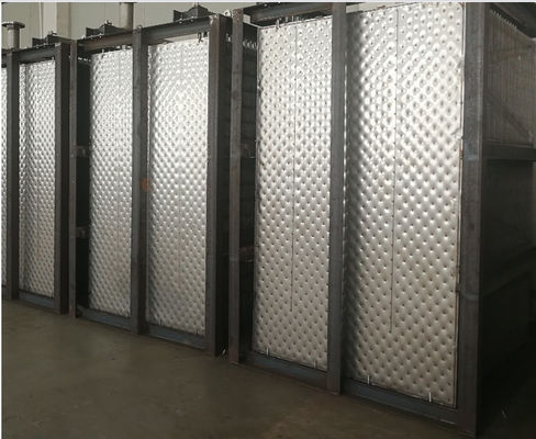 Sistema de enfriamiento del banco de hielo del cambiador de calor 316L de acero inoxidable
