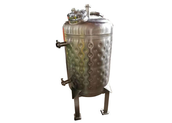 El tanque de la chaqueta de la placa de la almohada de SS316L 2000L para la fermentación de la cerveza