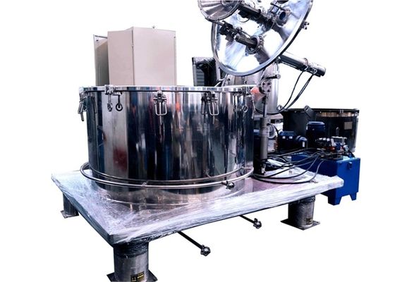 Máquina vertical plana de la centrifugadora de la cesta de la estructura PPSBD