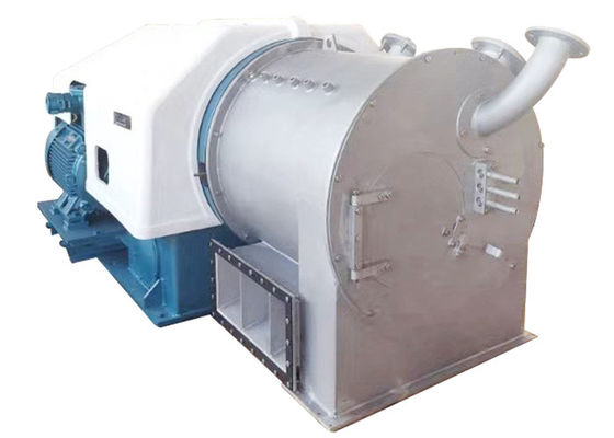 Máquina de la centrifugadora del empujador del titanio para el proceso ácido cloroacético
