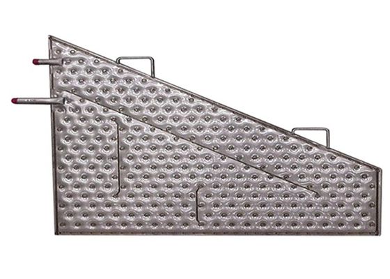 Cambiador de calor de la placa de la almohada de la prueba de corrosión SS316 los 2x2.5m