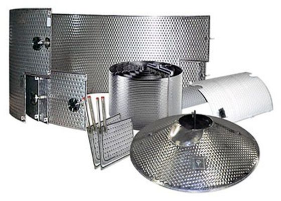 Placas de almohada de alta temperatura de bajo mantenimiento para uso industrial