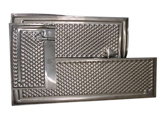 Soldadura por láser de acero inoxidable soldado 316l Evaporadores de almohada para intercambiadores de calor