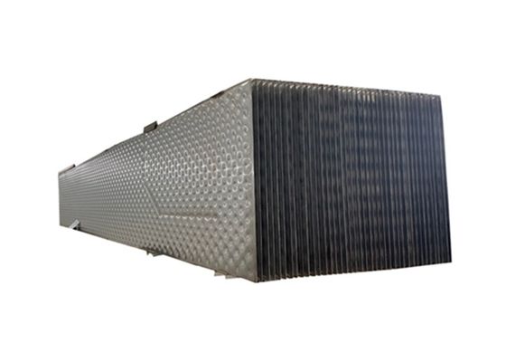 El laser de la placa de la almohada del cambiador de calor de la fibra de los SS soldó con autógena el grueso de 0.8m m