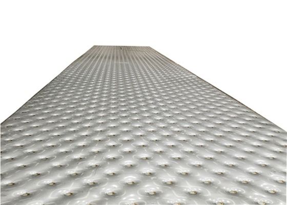 Estructura completamente soldada con autógena SS Dimple Plate Sheet For Refrigeration