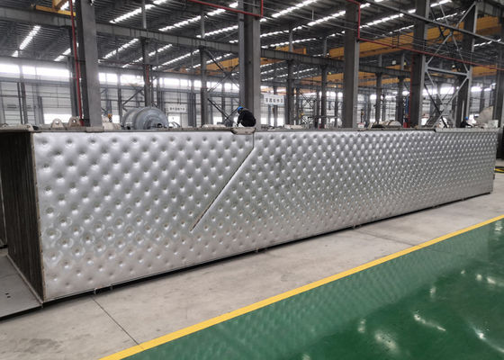 Evaporador de chaqueta de almohada de acero inoxidable en la producción de papel para licor negro