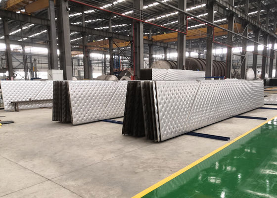 Evaporador de chaqueta de almohada de acero inoxidable en la producción de papel para licor negro
