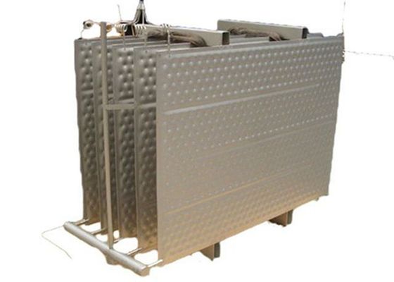 Cambiador de calor inflado doble de la placa de la almohada de SS316L