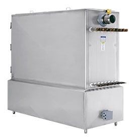 Refrigerador de agua en capa delgada de acero inoxidable del GMP los 3x2M