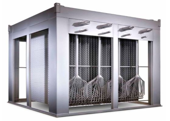 Evaporadores de intercambiadores de calor de almohadilla desmontables industriales