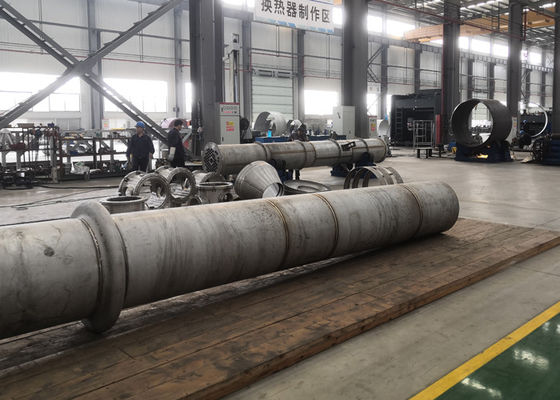 Alto evaporador de la MVR del coeficiente de transferencia de calor, evaporador de circulación forzada tubular