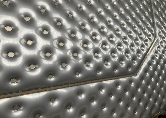 El tanque de Dimple Jacket Heat Exchanger For de la fermentación de la cerveza del OEM