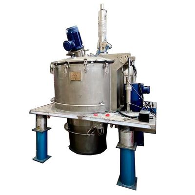 Centrifugadora inferior vertical de la filtración de la descarga del Dss en industria química