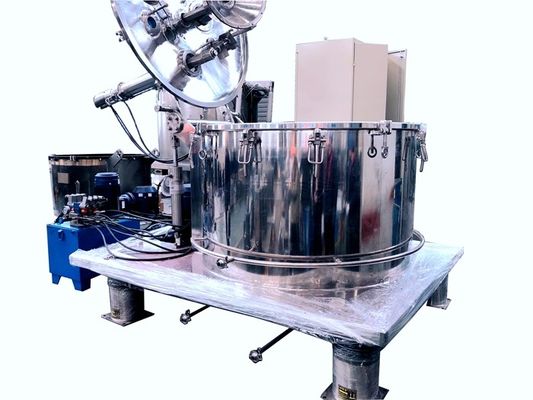 Centrifugadora inferior vertical de la filtración de la descarga del Dss en industria química