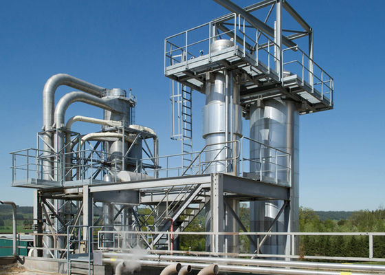Sistema de evaporador de Mvr de acero inoxidable de tomate calefacción eléctrica para ácido láctico