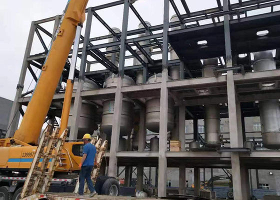 Evaporador de circulación forzada del efecto múltiple de la bebida