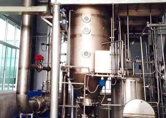 Sistema de la evaporación de efecto múltiple del ISO para Juice Concentration
