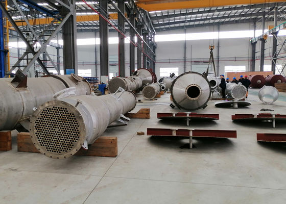 Evaporador forzado 1.5t/hora Shell Tube Type de la circulación del efecto múltiple