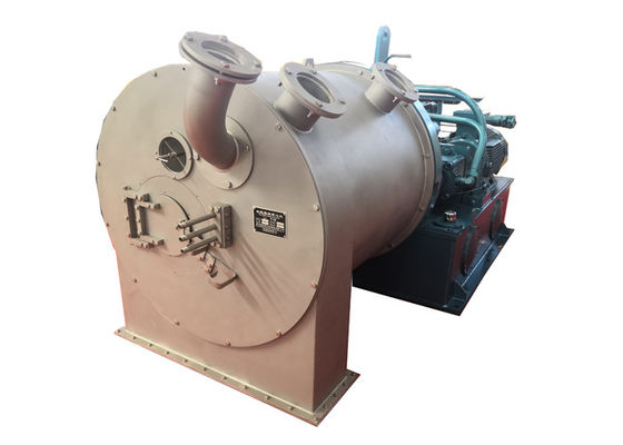 Sal automática de la descarga del gran escala que hace la máquina de centrifugadora del empujador del agua de mar