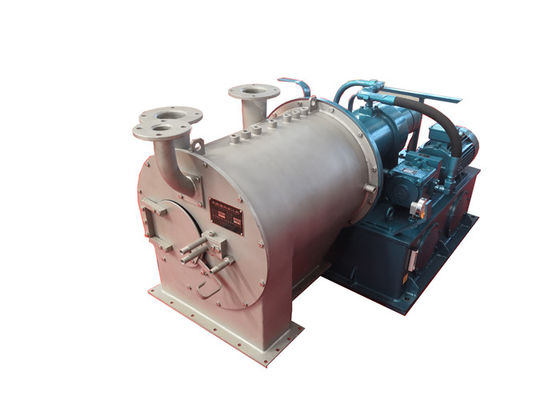 Sal automática de la descarga del gran escala que hace la máquina de centrifugadora del empujador del agua de mar