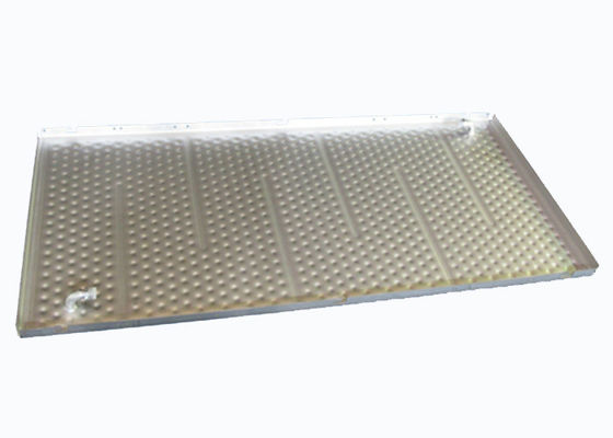 la almohada del grueso de 1.2m m platea SS304 grabado en relieve doble soporta las placas para el cambiador de calor de la placa de la almohada