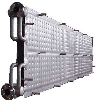 Coeficiente de transferencia de calor de Dimple Jacket Heat Exchanger High del vapor del titanio